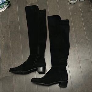 Black Over-the-Knee Women's Boots Stuart Weitzman